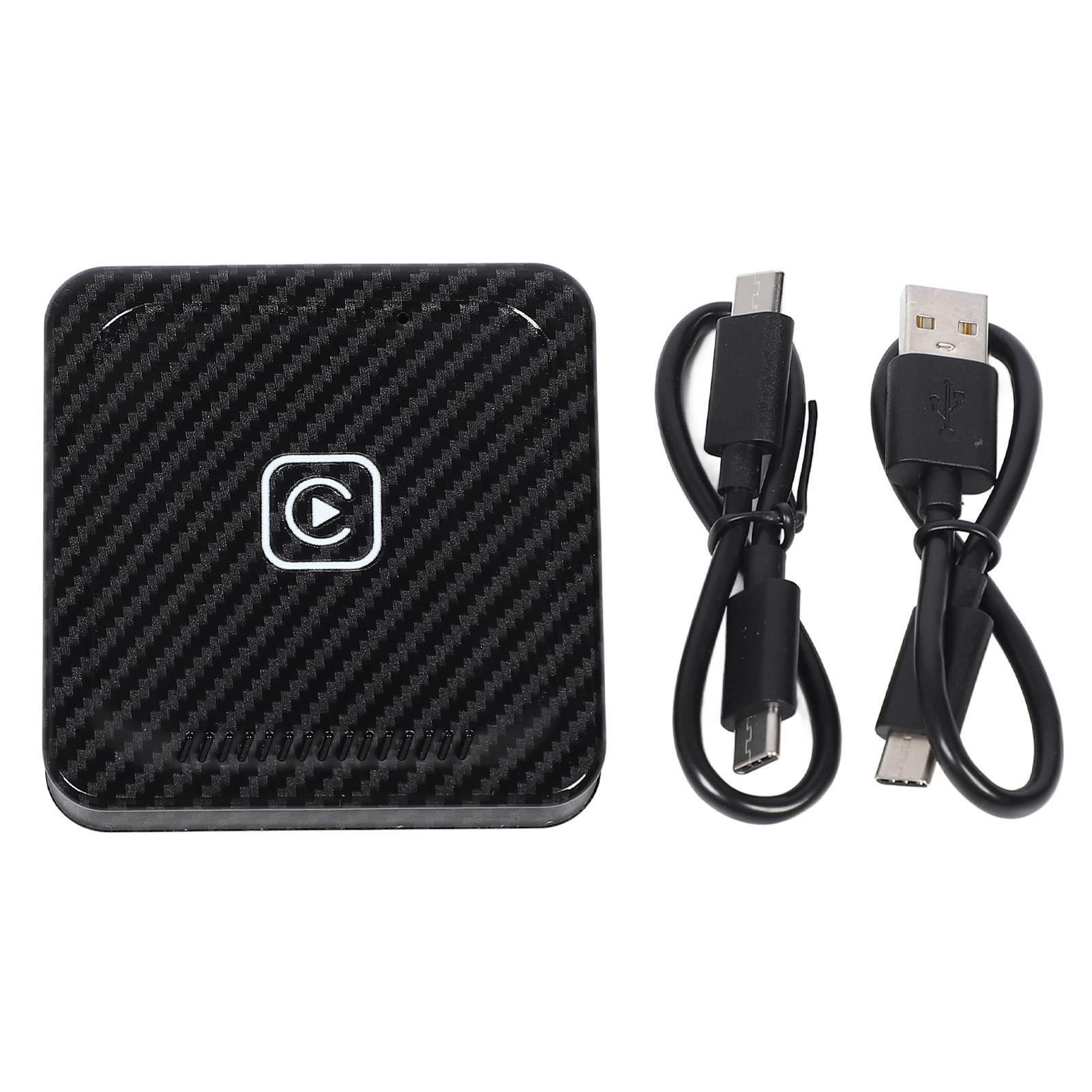 

for CarPlay Wireless Adapter Convert Wired to Wireless BT 5.0 Intelligent Voice Control for Android Auto Adapter