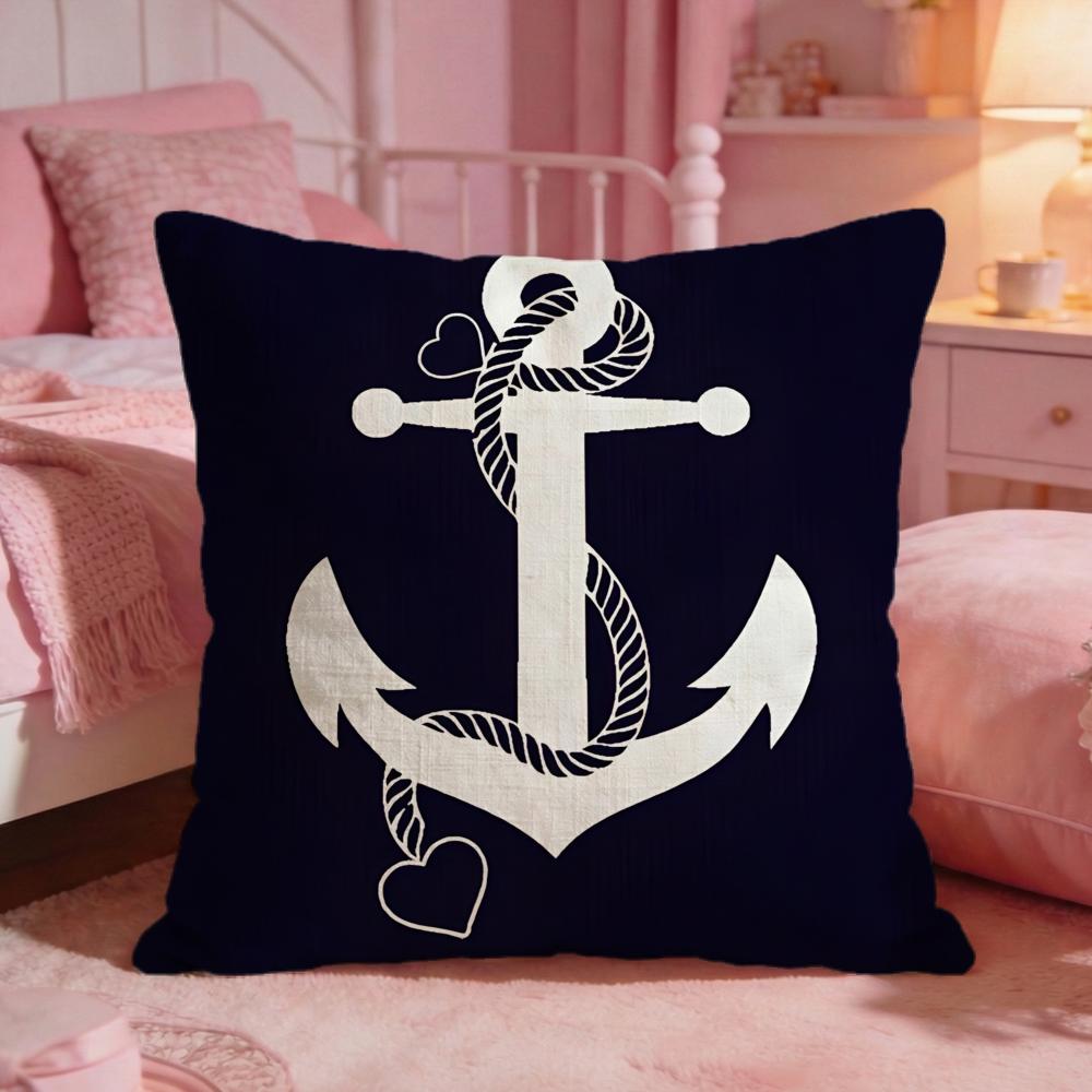 Oocean Sailor Cushion Cover Premium Comfort Reversible Pillow Cove Two In One Design For Any Room  Car Interior