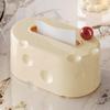 Cheese Shaped Paper Drawer Box Creative Napkin Storage Box Durable Tissue Box Holder  Household