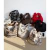 Autumn and Winter New Plush Messenger Bag Simple Niche Commuter Bag Flash Red Shoulder Bag Christmas Cross
