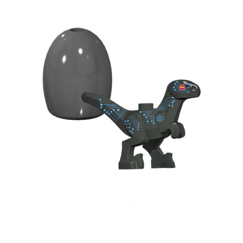 4 Farben 5CM Mini Baby Dinosaurier Ei Bausteine Spielzeug Steine Figuren Spielzeug Kinder Geburtstag Weihnachtsgeschenk