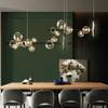 Nordic Modern Led Pendant Lights Indoor Decor Glass Hanging Lamp Fixture For Dinning Room Decoration Home Bedroom Suspension