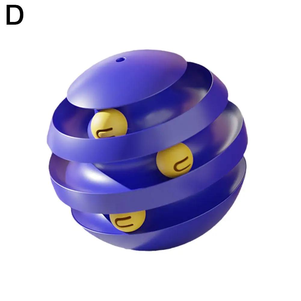 Pet Cat Tower Turntable Ball Funny Cat Toy Tumbler Supplies Anti-suffocation Cat Pet Stick Toy Climbing Frame Sports Cat A1B9