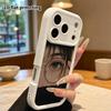 Phone case: 2D flat, suitable for iPhone 18 17 16 15 14 13 12 Pro, cartoon-style girl, perfect holiday gift for Christmas and Halloween