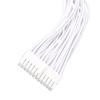 24PIN Modular Power Cable to 10+18PIN Braided White Cable for RM550X RM650X Power Modular Cord