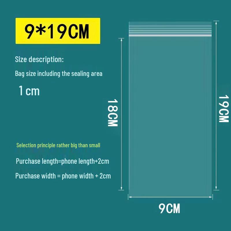 

Disposable Waterproof Mobile Phone Bag - Dustproof, Dirt-Proof, Touchscreen Protective Case for Takeaway and Drifting One Size - Limited Sale