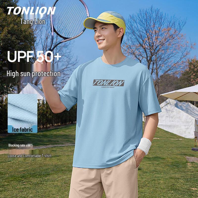 TonLion Men s Summer Ice Feel T-Shirt XL