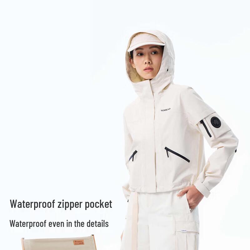 TOREAD Women s Single-Layer Outdoor Hooded Jacket XL