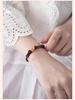 Chinese Style Gold Braided Rope Bracelet: Wearable Hand-Woven Rope for Couples, Perfect Christmas Gift