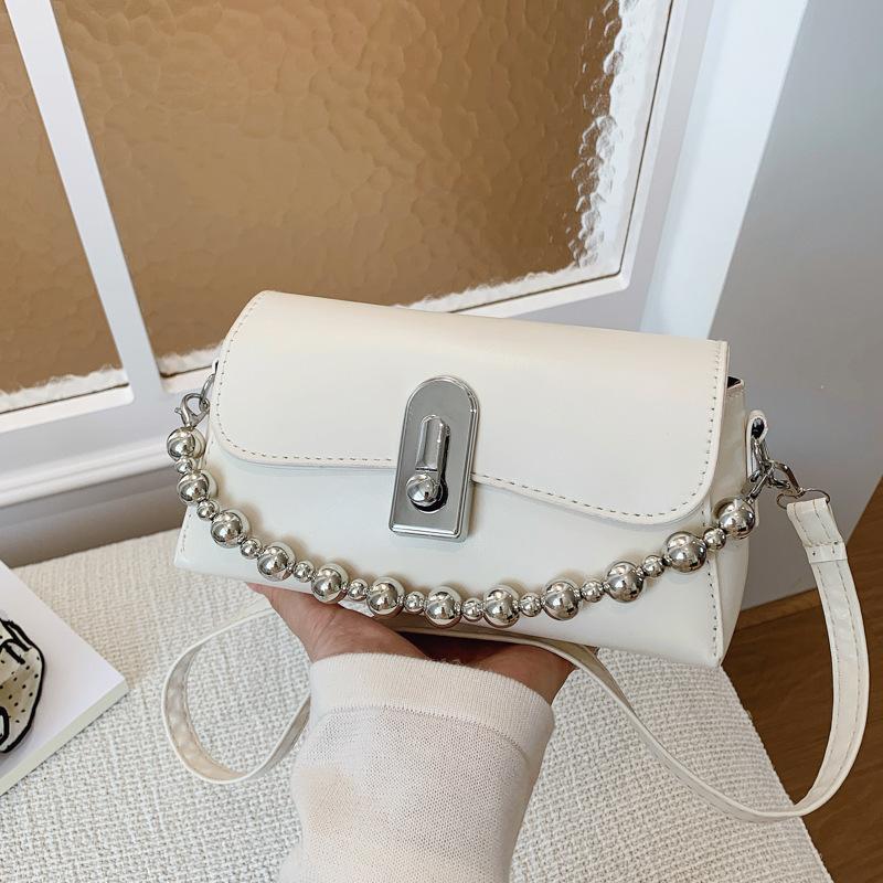 Retro chain small bag women's versatile new trend fashion popular casual shoulder messenger bag women's small square bag