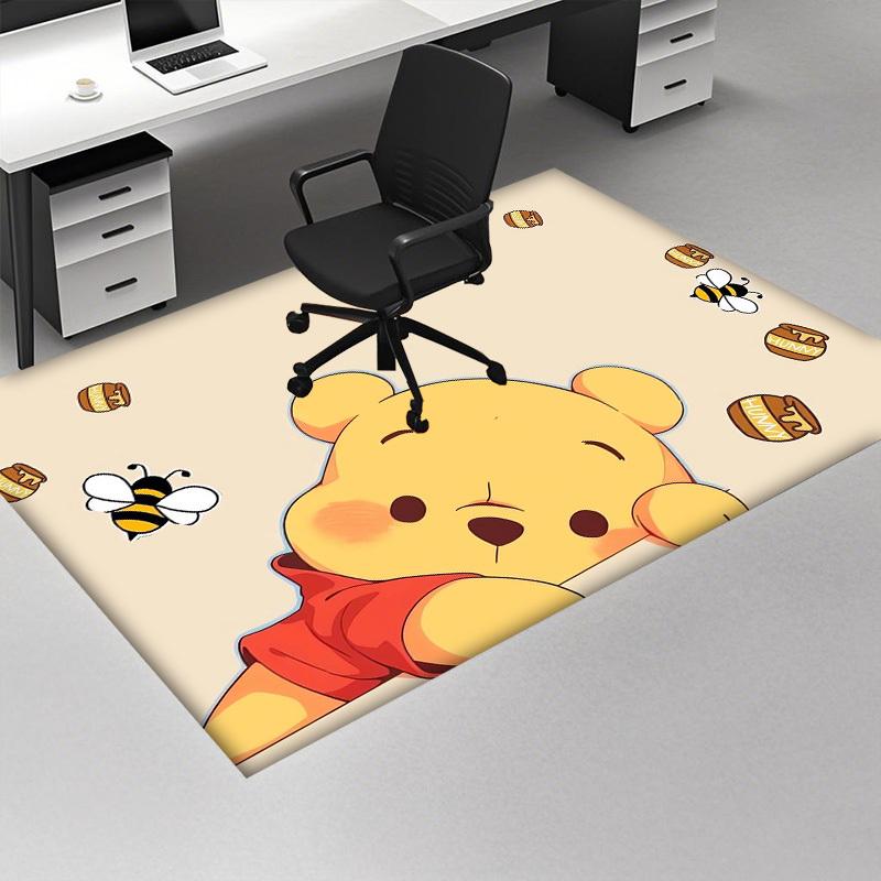 1pc, "Home Decor Rug, Office Carpet, Chair Pad, Outdoor Mat, Gift Idea - Cute Winnie the Pooh Honey Theme"P157
