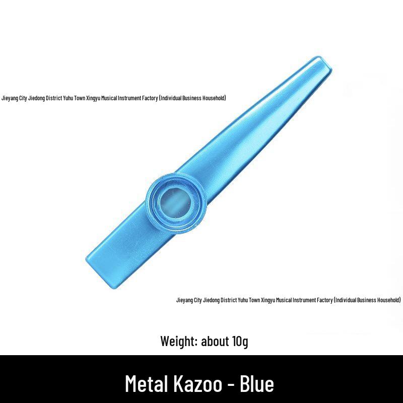 Metal Kazoo Musical Instrument for Early Childhood Education and Adults
