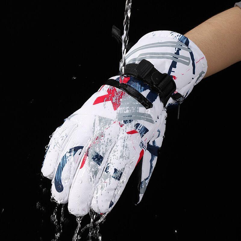 Waterproof Skiing Snowboarding Gloves Winter Warm Gloves Insulated Thermal Gloves