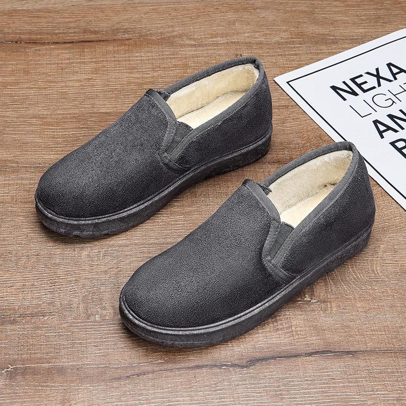 

Модные зимние толстые теплые и бархатные зимние сапоги северо-восточные мужские сапоги хлопковые сапоги хлопковая обувь водонепроницаемая обувь удобная для работы 44 небесно-голубой