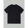 Casual Black Crew Neck T-Shirt Featuring LLRG Tribal Stripe Design