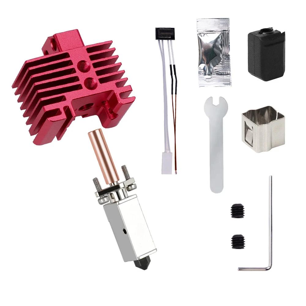 For Bambu Lab Hotend Upgrade TZ 2.0 Version Hardened Nozzle Bambulab Bi Metal Fit Bambulabs X1 X1C P1P P1S Hotend P1P Thermistor