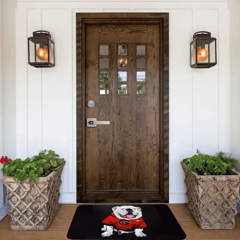 English Bulldog Doormat Non-Slip Bath Kitchen Mat Bedroom Balcony Door Floor Entrance Carpet Rug