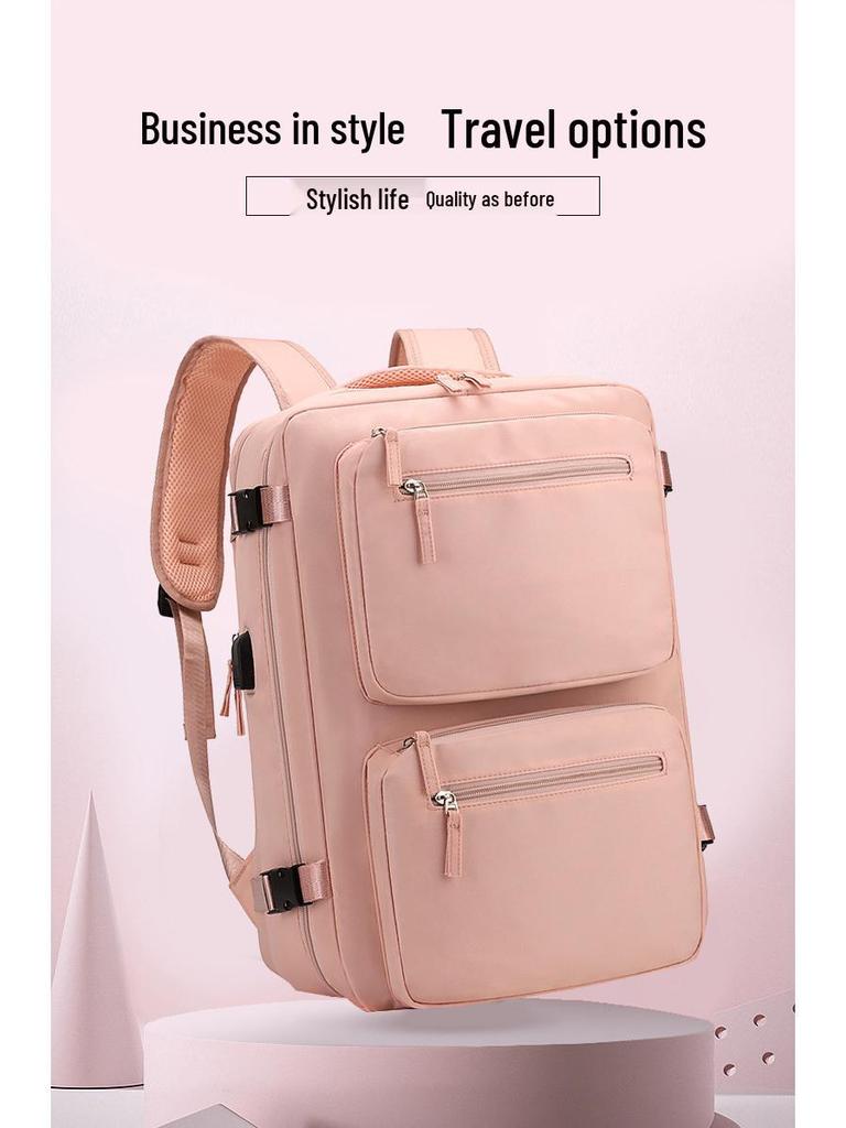 Women's Multi-Functional Travel Backpack, Large Capacity Business Laptop Bag