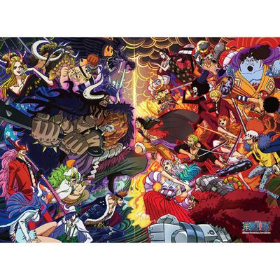 150-teiliges Puzzle – One Piece: Vier Kaiser Kaido gegen Fünf Kaiser Luffy, beliebtes koreanisches Puzzle