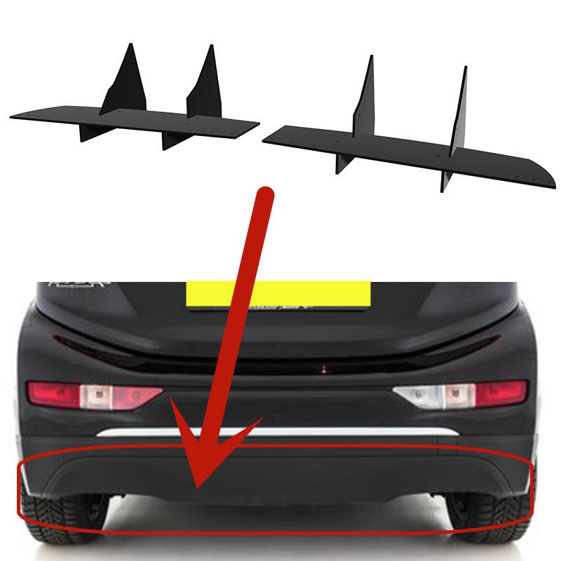 Compatible with 2017-2020 Opel Ampera-e Rear Spoiler - Automotive Exterior Accessory