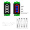 1-8S 1S/2S/3S/4S Single 3.7V Lithium Battery Capacity Indicator Tester 4.2V Display Electric Vehicle Battery Power Tester Li-ion