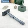 KAMPFE CNC Carving Closed Comb Double-Sided Aluminum Manual Safety Razor Classic Shaver Mild Scratcher for Men And Women Gift
