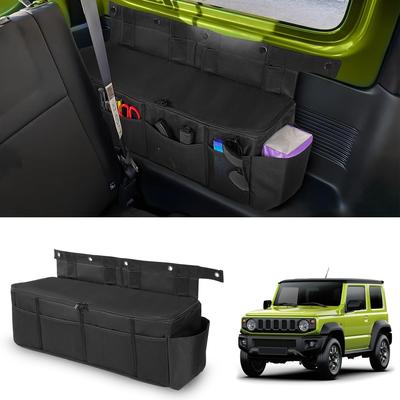 Auto Spec Jimny Jimny Sierra JB64W JB74W Dedicated Storage Box Rear Seat Storage Headrest Holder Multi-Storage Box Table Small Item Compartment Scratc
