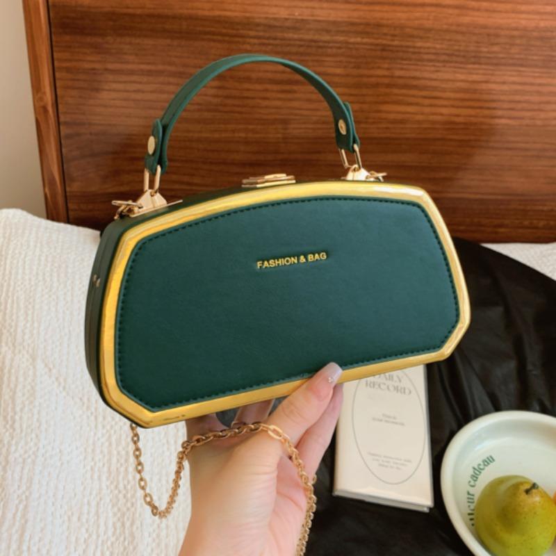 Luxus Damen Handtaschen Neue Mode Designer Schultertaschen Hochwertige PU Leder Kette Umhängetaschen Damen