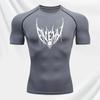 Herren Sommer Sportbekleidung Laufen und Radfahren Enges Kompressions-T-Shirt Hohe Elastizität Outdoor-Sport Komfortables Kurzarm-Top zum Joggen