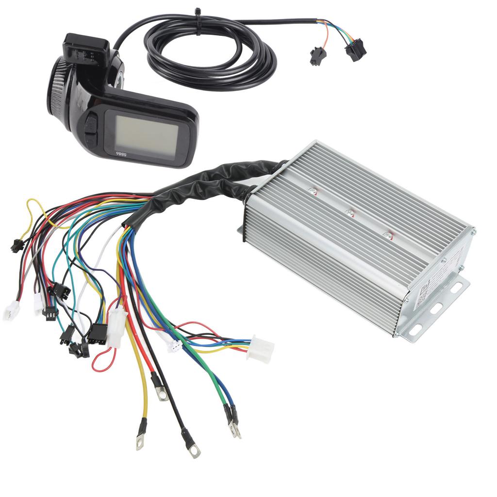 48V 60V 1500W Bezkartáčový ovladač LCD Displej Kit Elektrické kolo Skútr Bezkartáčový ovladač