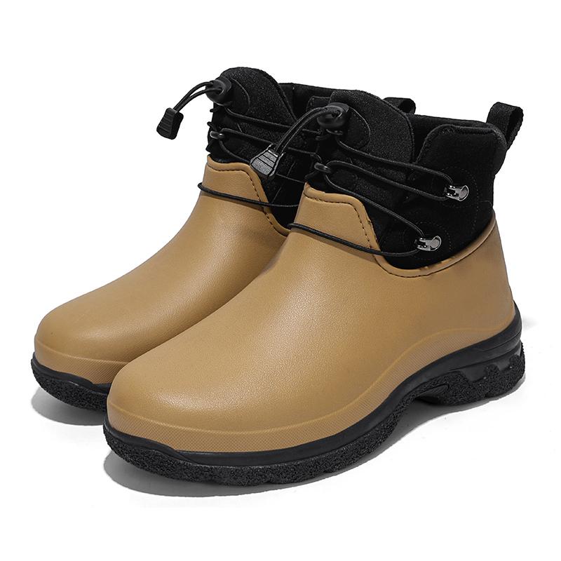 Casual Men s Waterproof Shoe Outdoor Rain Shoes Oil Resistant Chef Work Shoes for Men Durable Comfortable 39