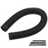 18in Rubber Scuba Diving Round Corrugated Inflator Exhaust Hose  Universal Dive Protection Charge Relief Pipe Diving Accessories