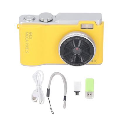 48MP 1080P Digital Camera 16X Digital Zoom 2.4inch HD Display Front and Rear Dual Lens Type C