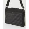 Daks Black Nylon Crossbody Bag With Dd Pattern Dbba6f593bk