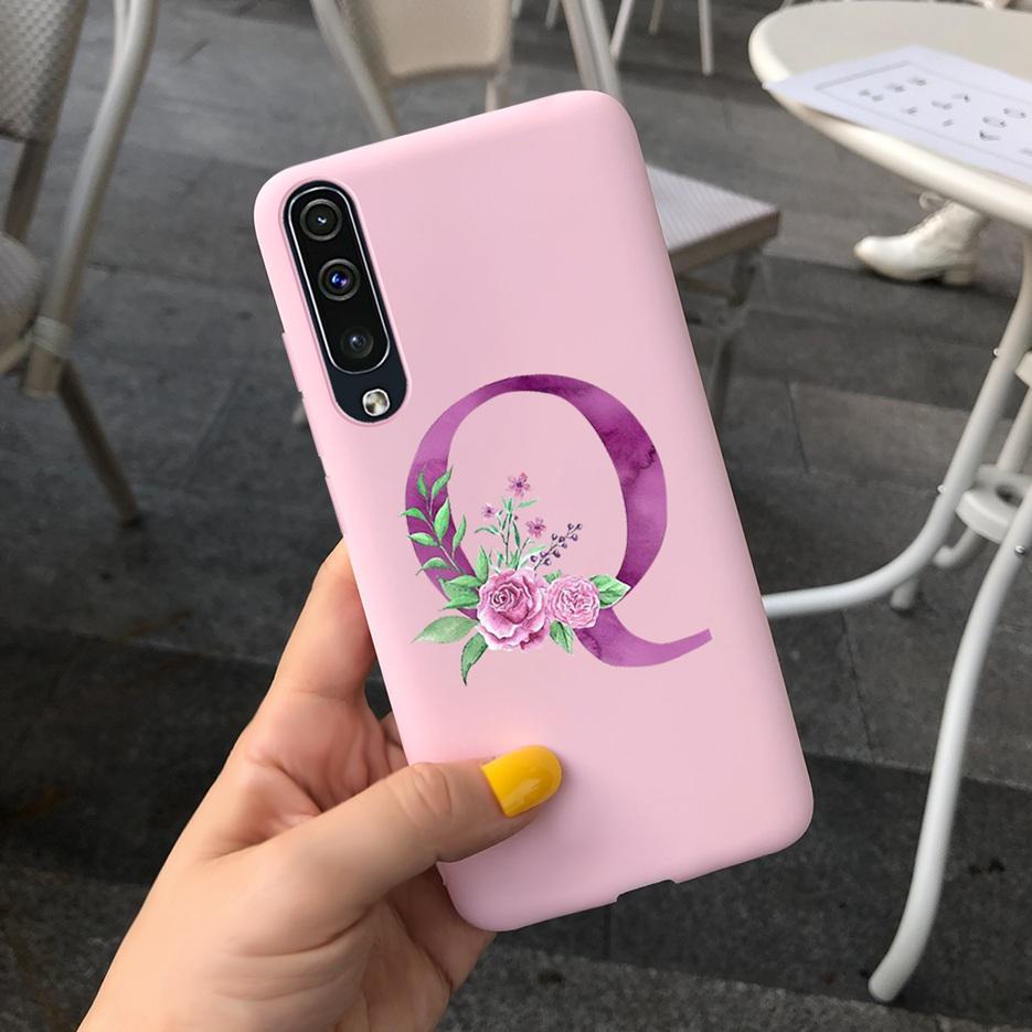 For Samsung Galaxy A30s A50s Case Soft Silicone Cute Letters Back Cover For Samsung A30 A50 s A 30 50 s Phone Cases Coque Bumper