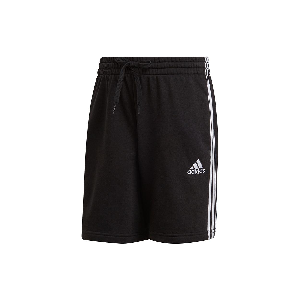 adidas M 3s Ft Sho Casual Sports Side Stripe Shorts Black Men s GK9597 S