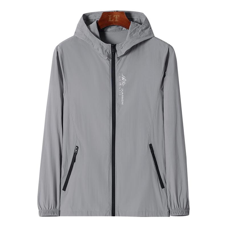 New Summer Hooded Jacket Men Women Waterproof Sun Protection Clothing Fishing Hunting Clothes Quick Dry Skin Windbreaker
