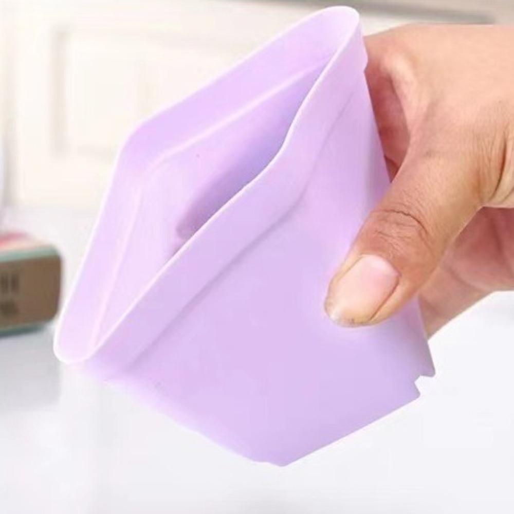 10pcs Flower Pot Small Square Pot Colorful Seedling Tray Gardening Succulent Pot Household