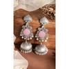 Oxidised Jhumka Earrings Stylish Boho Trendy Jewellery Gift for Women & Girls