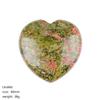 40mm Natural Crystal Large Heart Shape Rock Polished Gemstone Healing Crystals Palm Pocket Stone Quartz Home Decor Ornament Gift