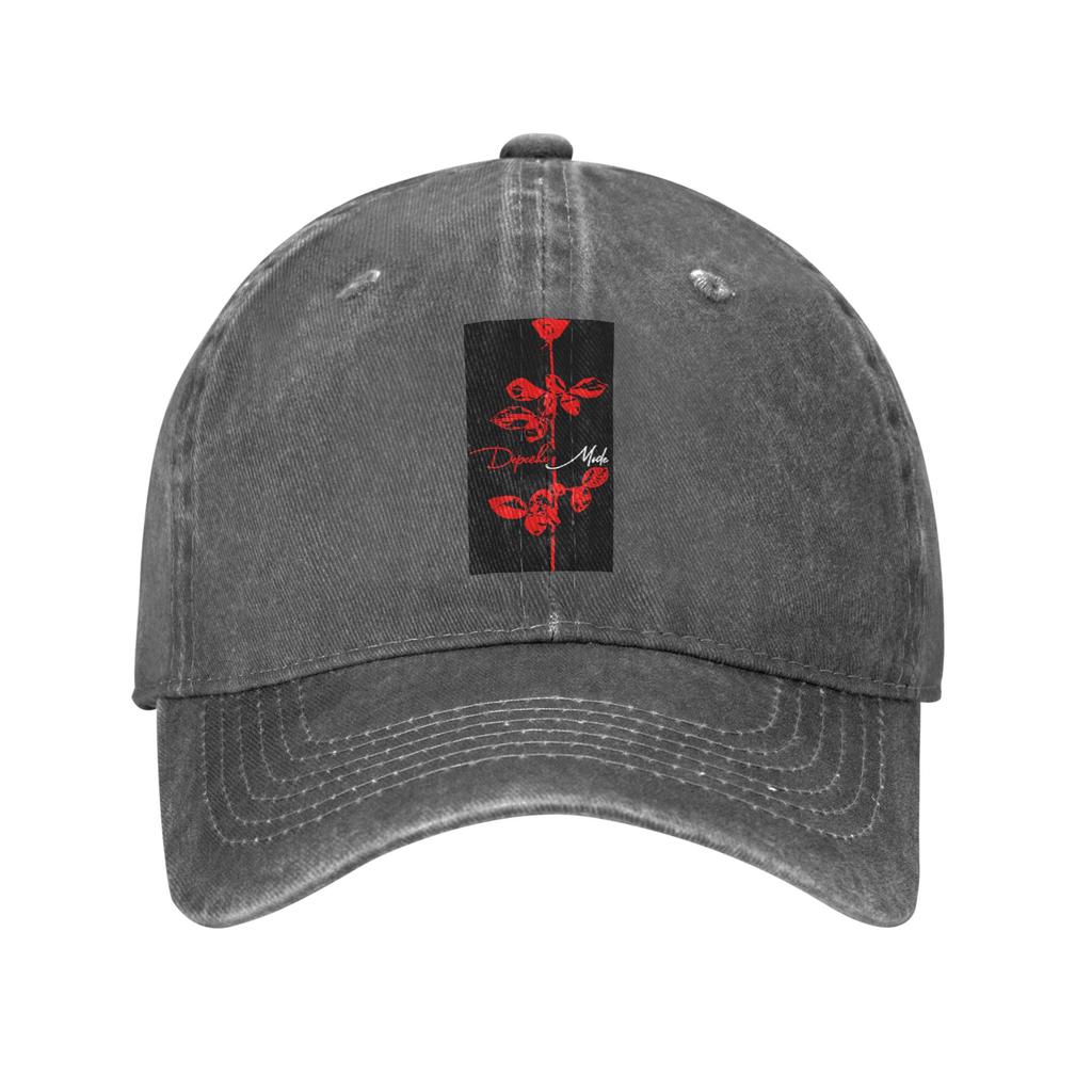 Depeche Cool Mode Music Violator Washed Denim Cap Casual Baseball Caps Adjustable Hat Summer Unisex Baseball Hats