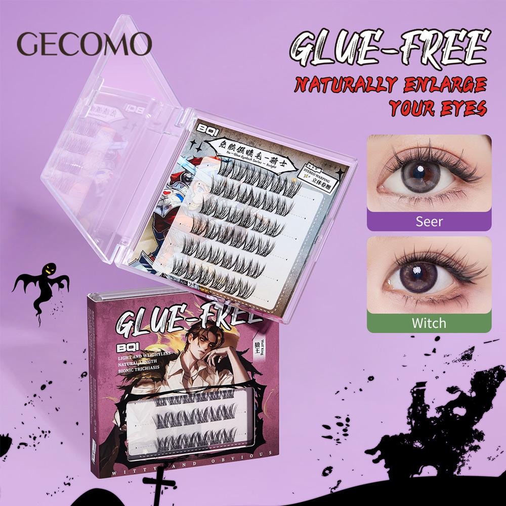 Natural Curling Pre-Glued Eyelashes Soft&Lightweight Various Styles Fluffy Self Adhesive Lash