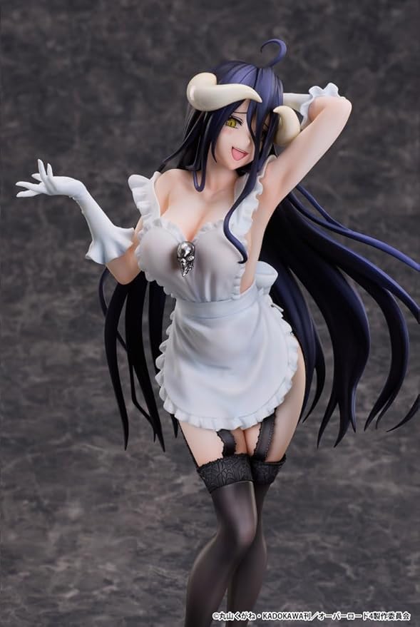 Albedo Figure Overlord Scale Approximately 26cm Official OVERLORD Albedo Merchandise 1/7 [1 Type]