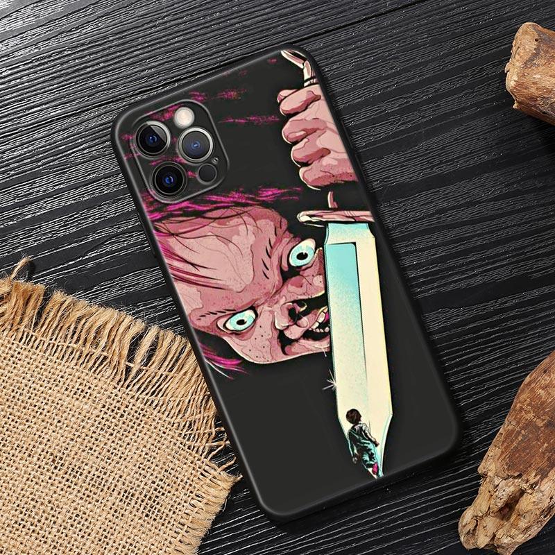 Horror Scary Chucky Doll Funda For Iphone 14 Case For iPhone 15 11 12 13 Mini 14 Pro Max XS X 7 8 15 Plus SE2020 Case Soft Cover