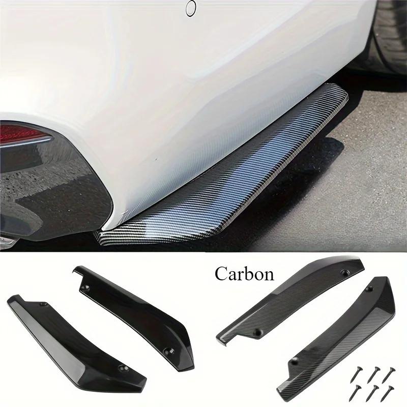 Car Surround Carbon Fiber Rear Package Corner Anti Collision Universal Exterior Modification Accessories Rear Spoiler Accessorie