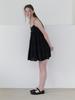 KINDABABY Frill Mini Cancan Dress - Black