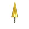 Hex Shank Pagoda Step Drill Bit for Metal