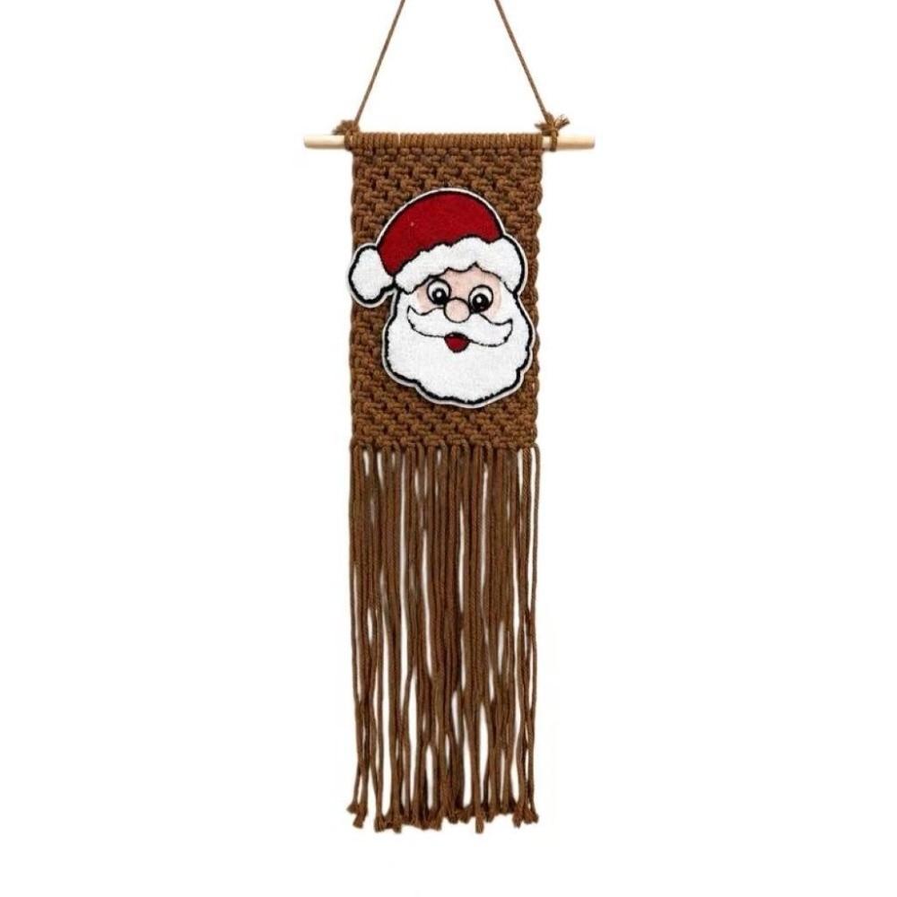 Woven Christmas Wall Tapestry Bohemian Style Holiday Wall Hanging Holiday Home Decor