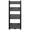 Handtuchheizkörper Warmwasser Gerade Schwarz 500x1160 mm