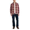 Timberland Herringbone Flannel Check Long Sleeve Fitted Shirt Men shirts TB0A42Y1EYS